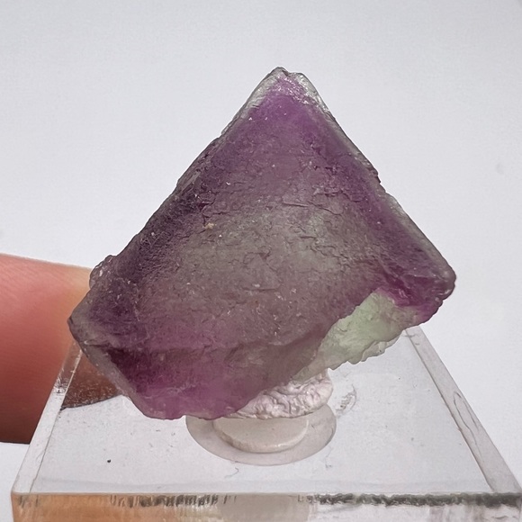 Bi-Color Fluorite crystal - Picture 3 of 12